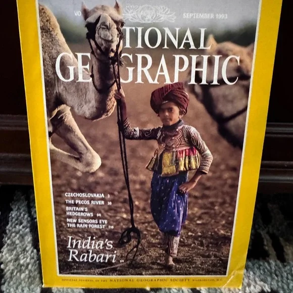 National Geographic Magazine Complete 1993 Issues with Maps and Special Edition - Picture 11 of 13